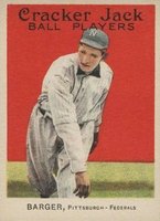 1915 Cracker Jack #141 Cy Barger Baseball Card