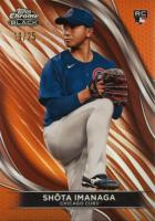 2024 Topps Chrome Black #43 Shota Imanaga Orange Baseball Card