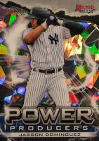 2020 Bowman's Best Power Producers #PPJD Jasson Dominguez Atomic Refractor Baseball Card