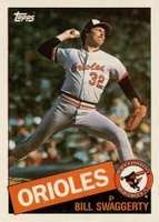 1985 Topps #147 Bill Swaggerty Baseball Card