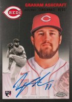 2023 Topps Chrome Platinum Anniversary Autographs #GA Graham Ashcraft Baseball Card