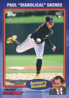 2024 Topps X Chris Berman: Boomer's Baseball #12 Paul Skenes Nickname Nameplate Variation Baseball Card