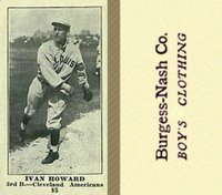 1916 Burgess-Nash Co. #85 Ivan Howard Baseball Card