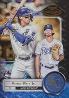 2022 Topps Gold Label #49 Bobby Witt Jr. Class 1-Black Baseball Card