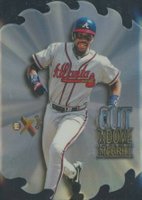 1997 Skybox E-X2000 Cut Above #10 Fred McGriff Baseball Card