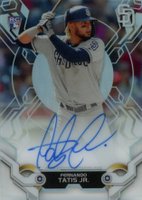 2019 Topps High Tek Autographs #FT Fernando Tatis Jr. Baseball Card