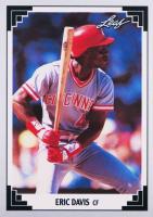 1991 Leaf #37 Eric Davis Baseball Card