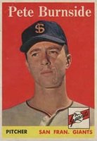 1958 Topps #211 Pete Burnside Baseball Card