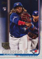 2019 Topps Update  #US1 Vladimir Guerrero Jr. Throwing-150th Anniversary Baseball Card