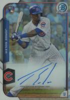 2015 Bowman Chrome Autograph Rookies #JS Jorge Soler Refractor Baseball Card