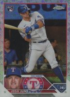 2023 Topps Chrome Logofractor Edition #93 Josh Jung Baseball Card