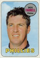 1969 Topps #531 Dick Farrell Baseball Card