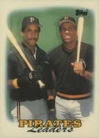 1988 Topps Tiffany #231 Pirates Leaders Baseball Card