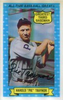 1972 Kellogg's  All-Time Baseball Greats #8 Pie Traynor Baseball Card