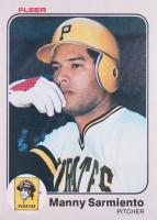 1983 Fleer #321 Manny Sarmiento Baseball Card