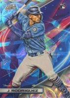 2022 Topps Cosmic Chrome #197 Julio Rodriguez Nucleus Refractor Baseball Card