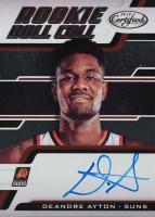 2018 Panini Certified Rookie Roll Call Autographs #DA DeAndre Ayton Basketball Card