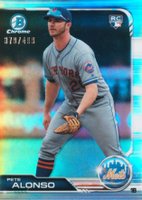 2019 Bowman Chrome #48 Pete Alonso Refractor Baseball Card