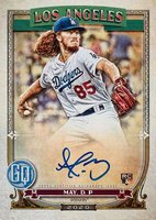 2020 Topps Gypsy Queen Autograph #TG Dustin May Baseball Card