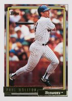 1992 Topps Gold #600 Paul Molitor Baseball Card