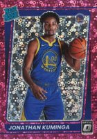 2021 Panini Donruss Optic #190 Jonathan Kuminga Fast Break Pink Basketball Card