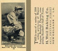 1916 Weil Baking Co. #86 Miller Huggins Baseball Card