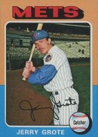 1975 Topps Mini #158 Jerry Grote Baseball Card