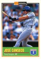 1993 Duracell Power Players I #19 Jose Canseco Series 2 Baseball Card