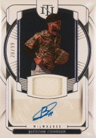 2023 Panini National Treasures NT Materials Signatures #JC Jackson Chourio Baseball Card