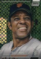 2022 Topps Stadium Club Chrome #175 Willie Mays X-Fractor Baseball Card