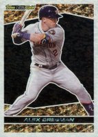 2021 Topps Update Black Gold #BG15 Alex Bregman Baseball Card