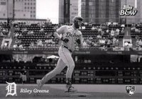 2023 Topps Black and White #89 Riley Greene Baseball Card