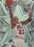 1997 Ultra Stars #1 Michael Jordan Basketball Card