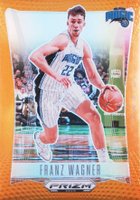 2023 Panini Prizm Deca #228 Franz Wagner Orange Prizm Basketball Card