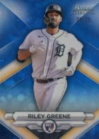 2023 Bowman Sterling #BSR41 Riley Greene Blue Baseball Card