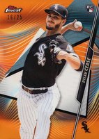 2020 Finest #16 Dylan Cease Orange Refractor Baseball Card