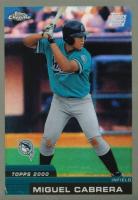 2014 Topps Chrome All-Time Rookies Reprints #T40 Miguel Cabrera Baseball Card