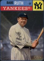 2019 Topps Brooklyn Collection  #50 Babe Ruth Black Baseball Card
