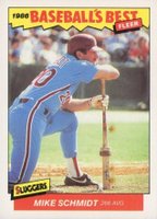 1986 Fleer Baseball's Best #33 Mike Schmidt Baseball Card