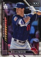 2016 Bowman Chrome Scouts Top 100 Update  #BSUCB Cody Bellinger Baseball Card