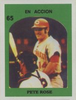 1972 Venezuelan Stamps #65 Pete Rose Baseball Card