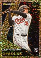 2023 Topps Update Black Gold #BG1 Adley Rutschman Gold Baseball Card