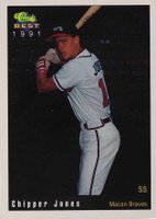 1991 Classic Best #19 Chipper Jones Baseball Card