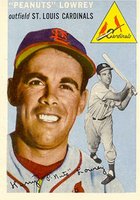 1954 Topps #158 Peanuts Lowrey Baseball Card
