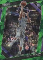 2023 Panini National VIP Gold Rookies #RC15 Keegan Murray Green Sparkle Basketball Card
