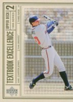 1999 Upper Deck Textbook Excellence #T3 Chipper Jones Baseball Card