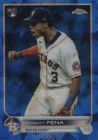 2022 Topps Chrome Sapphire Edition #583 Jeremy Pena Baseball Card