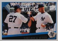 2009 Topps Updates & Highlights #UH69 Derek Jeter/Joe Girardi Baseball Card