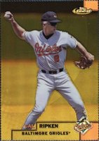 1999 Finest #82 Cal Ripken Jr. Gold Refractor Baseball Card