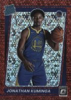 2021 Panini Donruss Optic #190 Jonathan Kuminga Fast Break Red Basketball Card